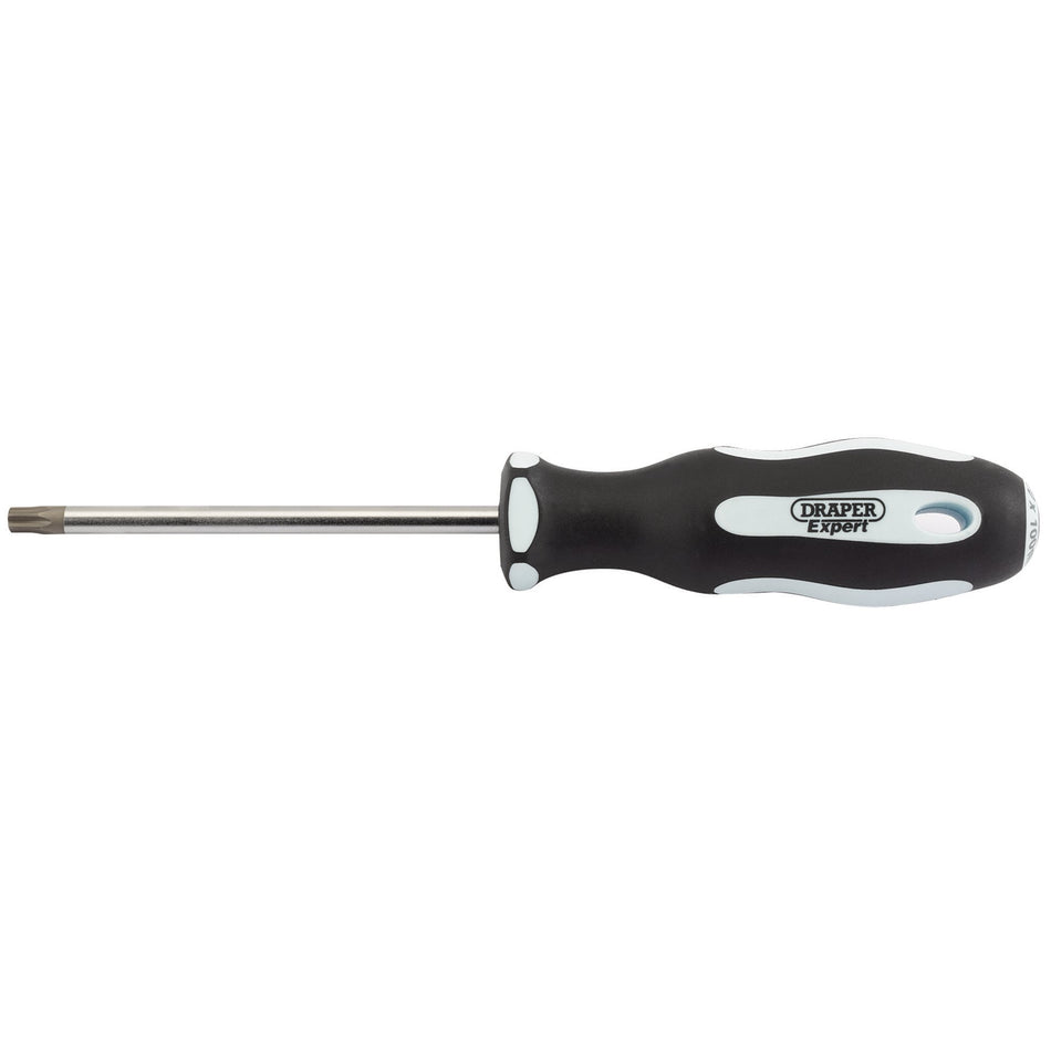 DRAPER Expert TX STAR ; Security T30 x 100mm Soft Grip Screwdrivers: Model No.995TXT