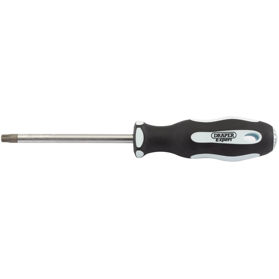 DRAPER Expert TX STAR ; Security T40 x 100mm Soft Grip Screwdrivers: Model No.995TXT