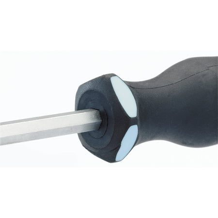 DRAPER Expert 'Pound Thru' Plain Slot 6.5 x 100mm Soft Grip Screwdrivers: Model No.996/PT
