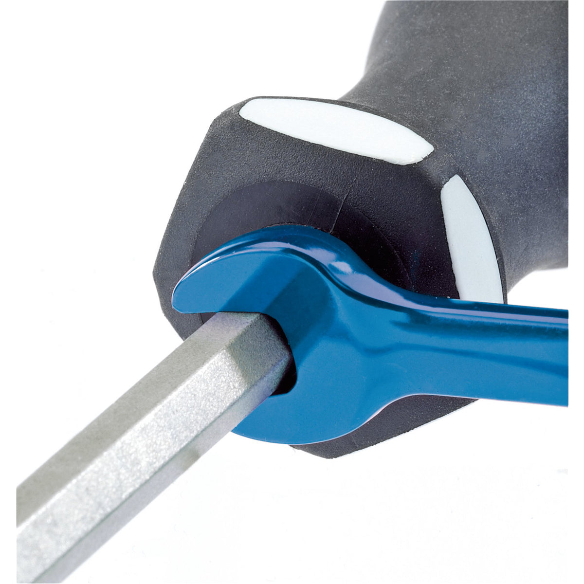 DRAPER Expert 'Pound Thru' Plain Slot 6.5 x 150mm Soft Grip Screwdrivers: Model No.996/PT
