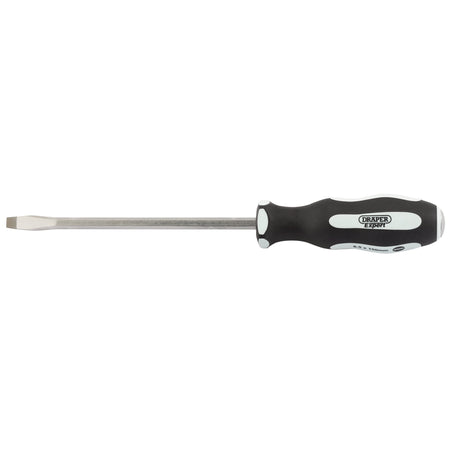 DRAPER Expert 'Pound Thru' Plain Slot 6.5 x 150mm Soft Grip Screwdrivers: Model No.996/PT