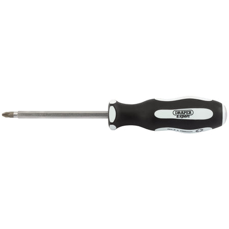 DRAPER Expert 'Pound Thru' PZ TYPE No:2 x 100mm Soft Grip Screwdrivers: Model No.996PZ/PT