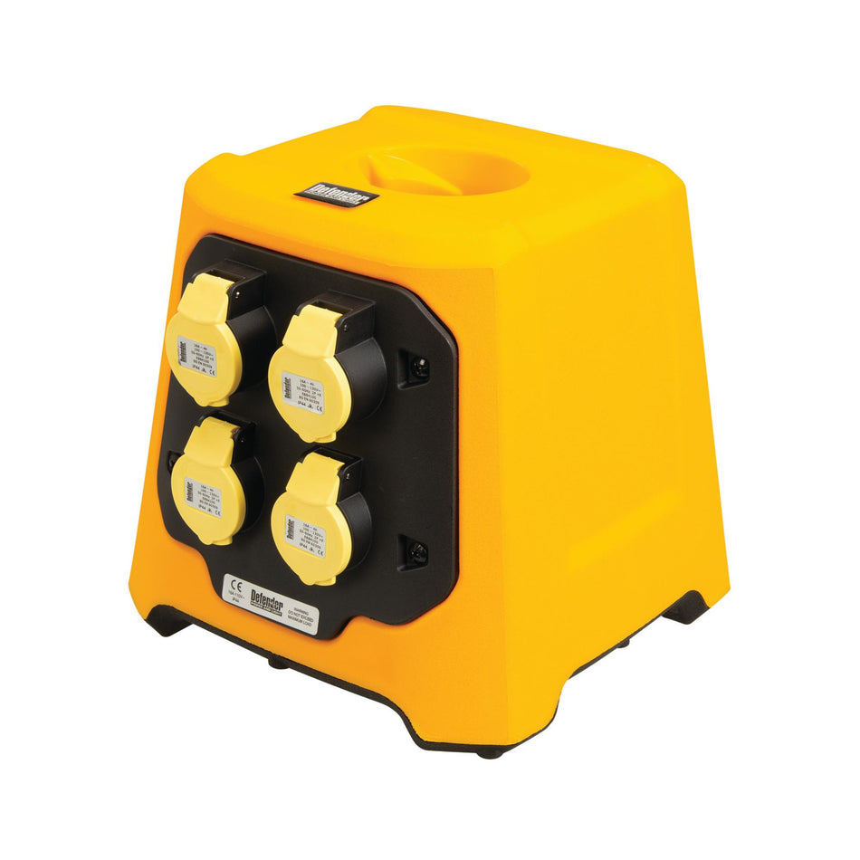 Defender E712654 Uplight V3 Multi Socket Base, 4 x 16A (Base Only)