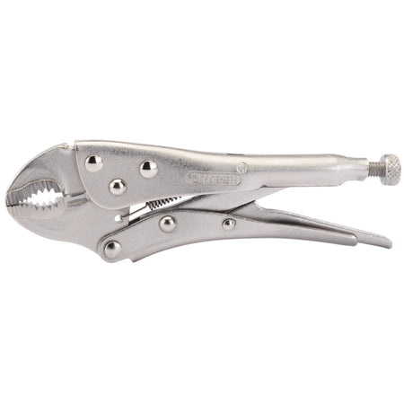 DRAPER 140mm Curved Jaw Self Grip Pliers: Model No.9006A