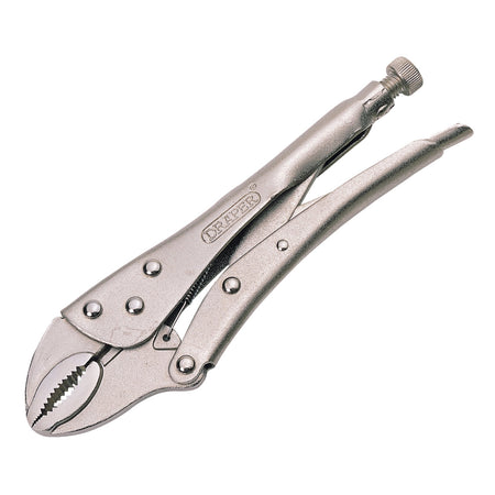 DRAPER 220mm Curved Jaw Self Grip Pliers: Model No.9006A