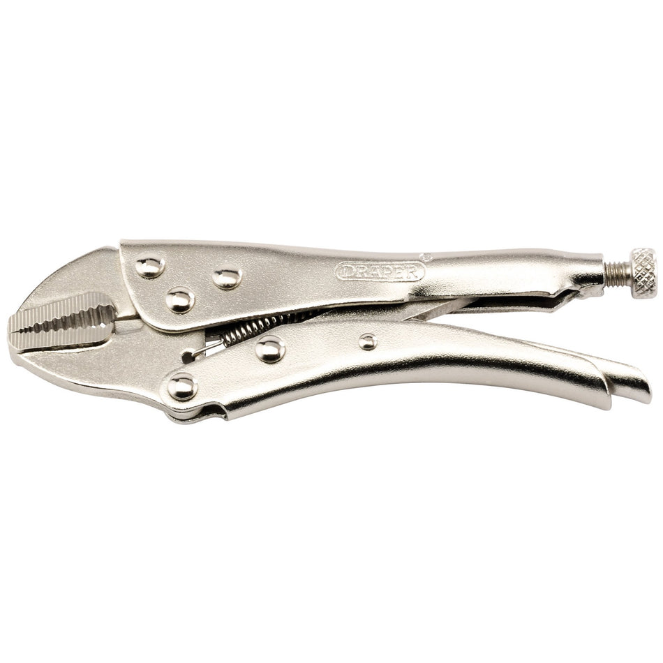 DRAPER 140mm Straight Jaw Self Grip Pliers: Model No.9007A