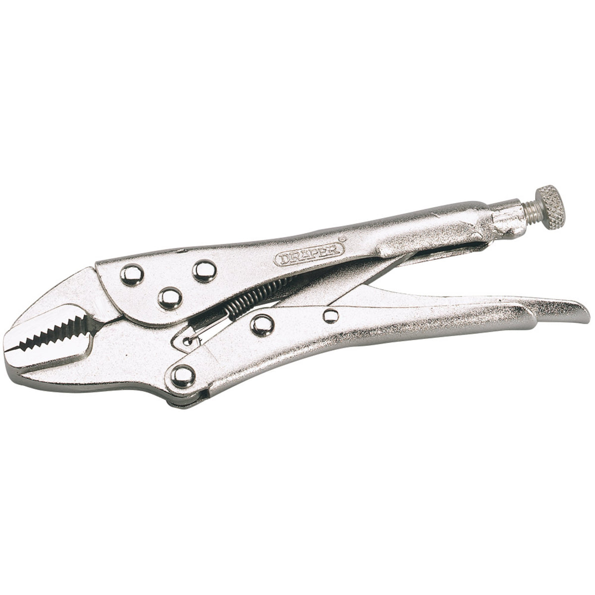 DRAPER 190mm Straight Jaw Self Grip Pliers: Model No.9007A