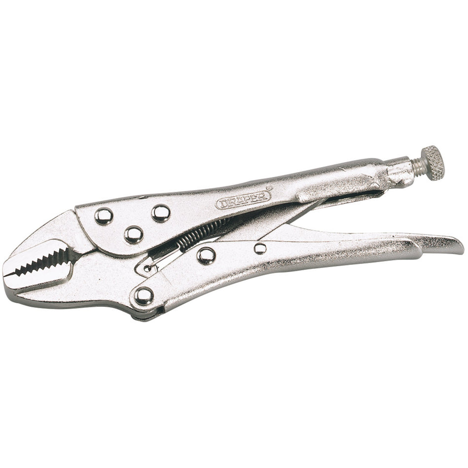 DRAPER 190mm Straight Jaw Self Grip Pliers: Model No.9007A