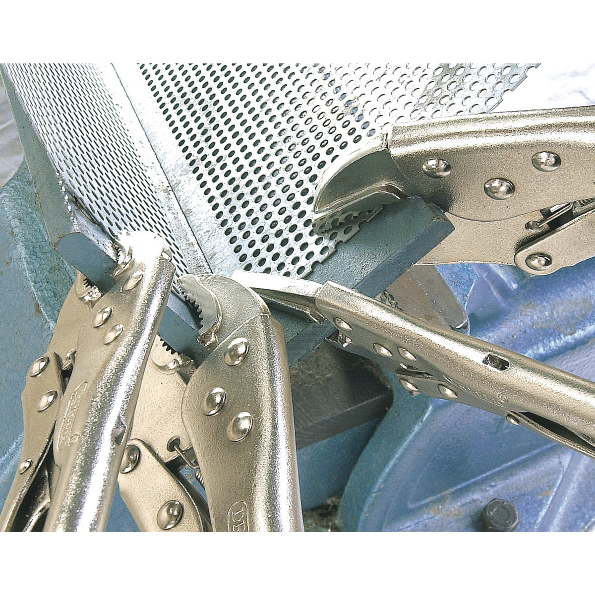 DRAPER 4 Piece Self Grip Pliers Set: Model No.9006/4