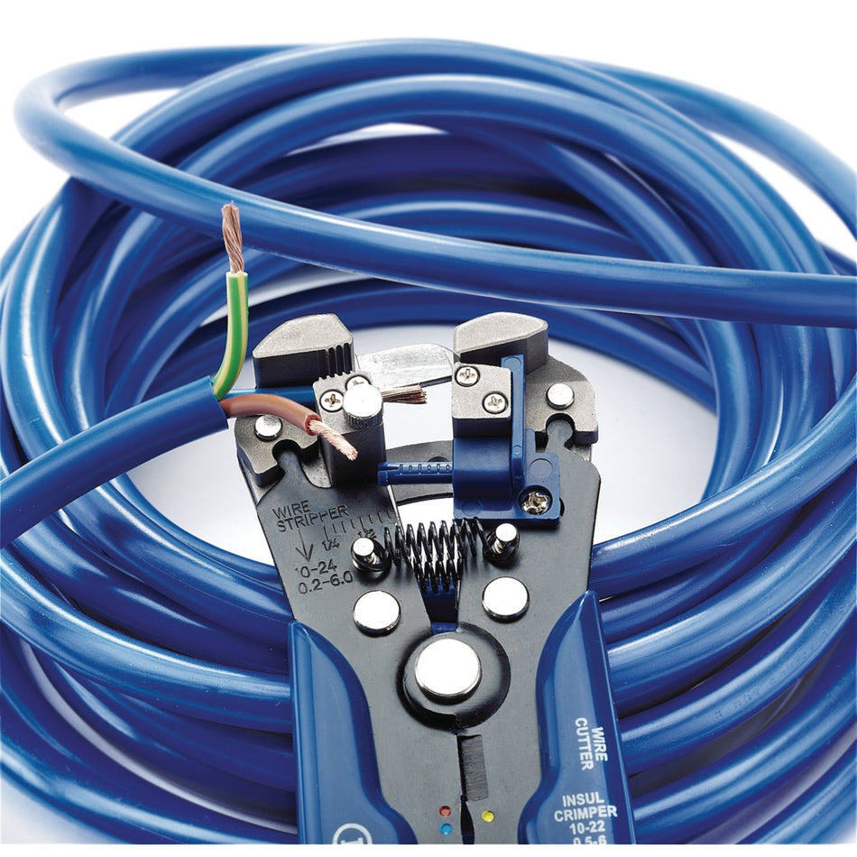 DRAPER 3 in 1 Automatic Wire Stripper / Crimper: Model No.AWS