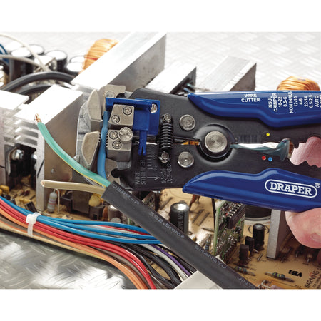 DRAPER 3 in 1 Automatic Wire Stripper / Crimper: Model No.AWS