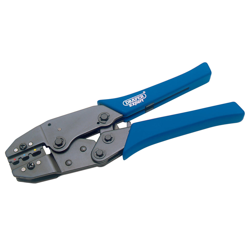 DRAPER Expert 220mm Ratchet Action Terminal Crimping Tool: Model No.RCT
