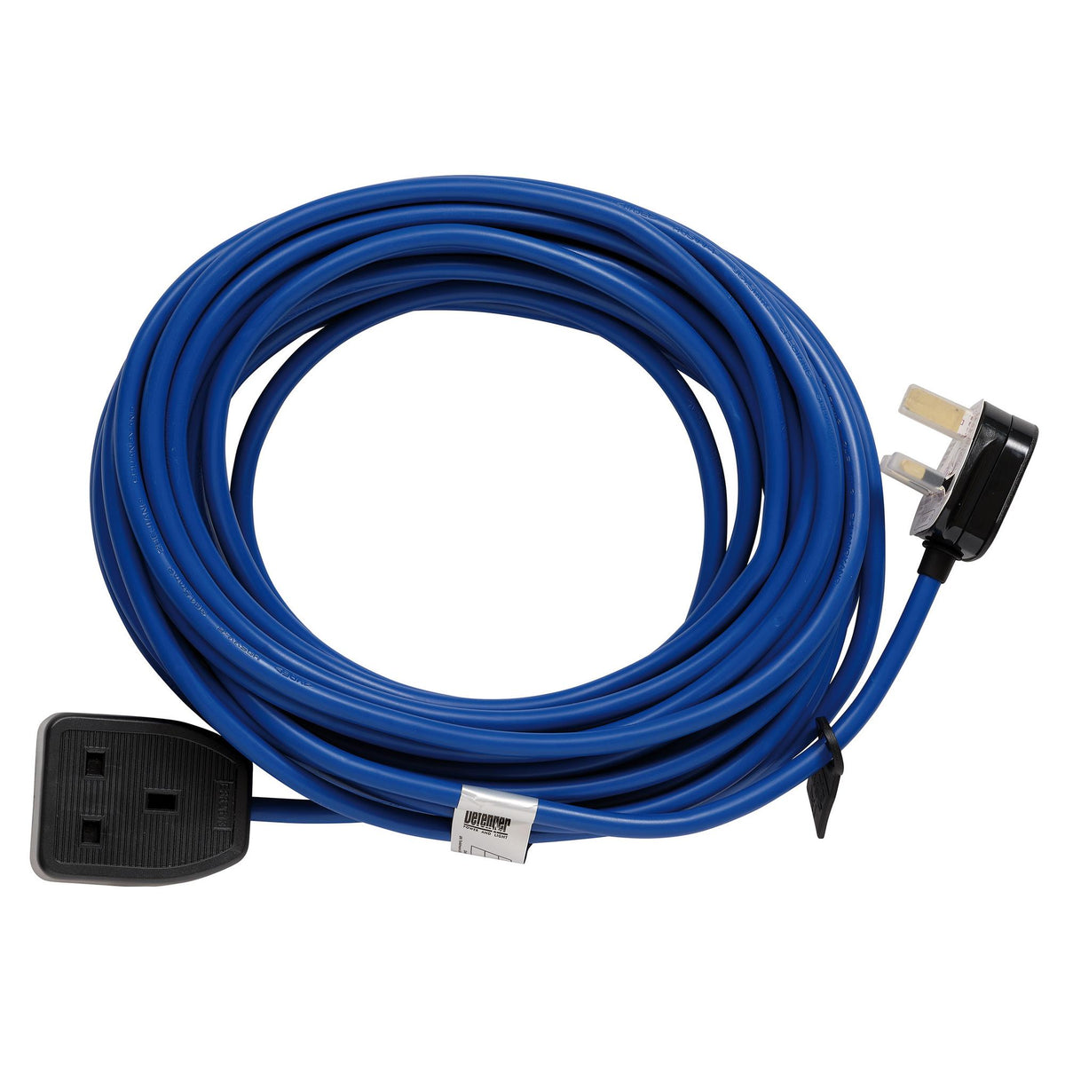 Defender E85222 230V Extension Lead, Blue, 1.5mm², 13A ,14m