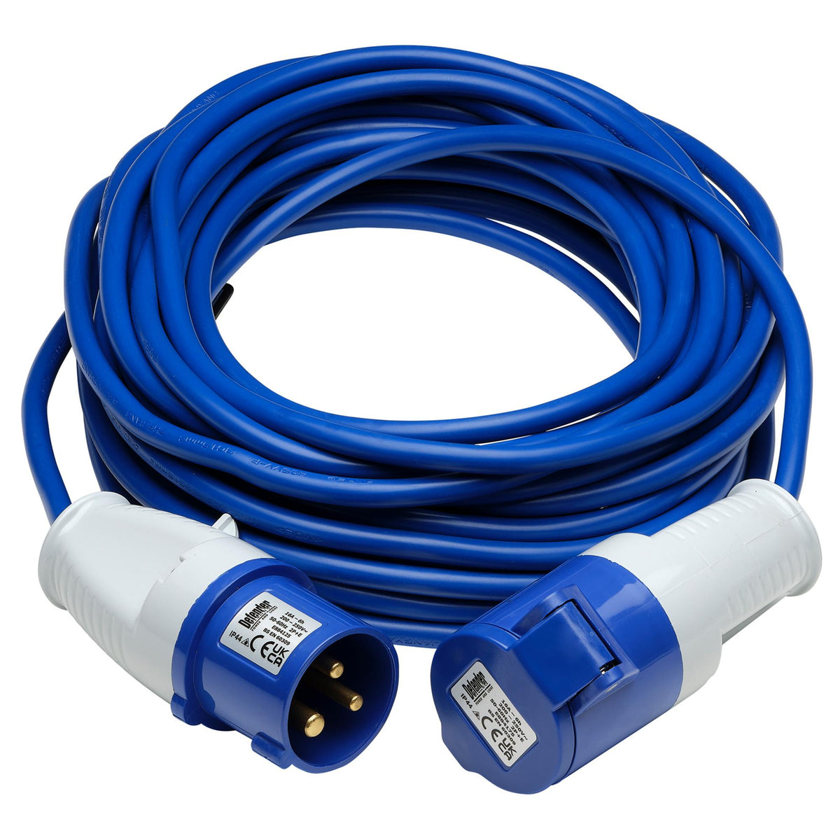 Defender E85211 230V Extension Lead, Blue, 1.5mm², 16A, 14m