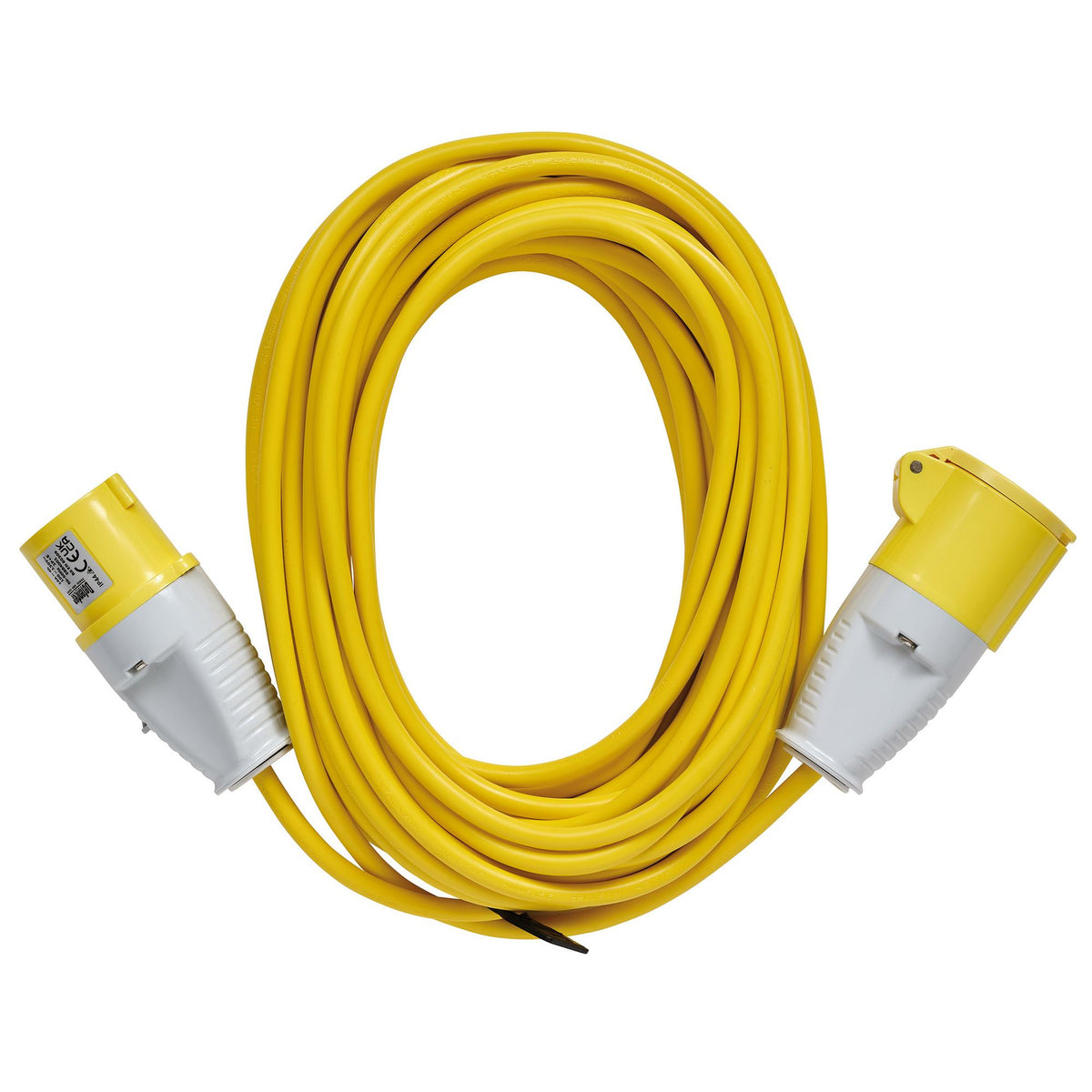 Defender E85111 Extension Lead, Yellow, 1.5mm², 16A, 14m
