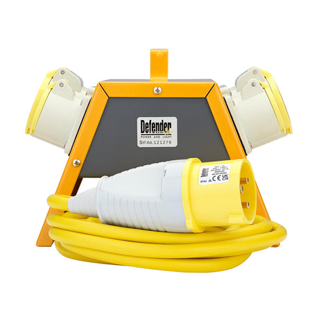 Defender E13108 110V Splitter Box, 2 x 16A / 2 x 32A
