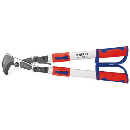 Knipex Ratchet Action Telescopic Cable Shears : Model No.95 32 038