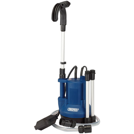 DRAPER 40L/min 350W 230V Submersible Water Butt Pump with Float Switch: Model No.WBP2A