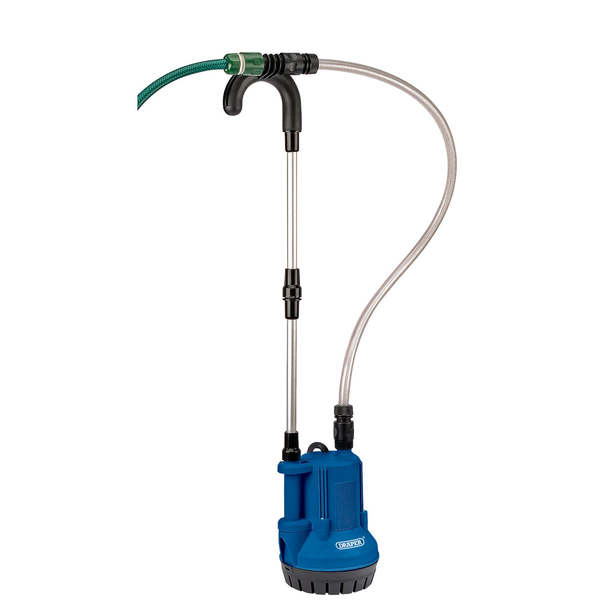 DRAPER 40L/min 350W 230V Submersible Water Butt Pump with Float Switch: Model No.WBP2A