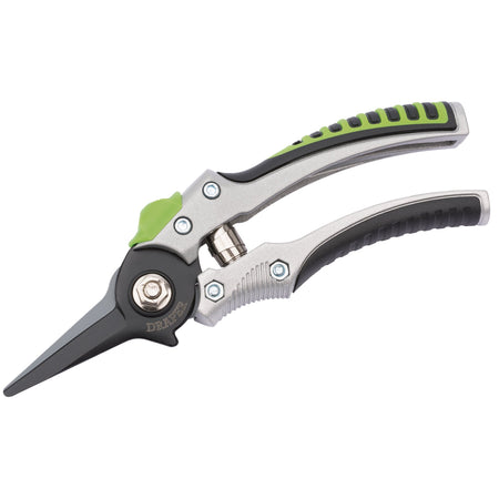 DRAPER 180mm Non-Slip Pruning Secateur: Model No.GSDA1P