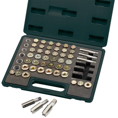 DRAPER Expert 120 piece Oil Sump Plug Repair Kit: Model No.SPRK120