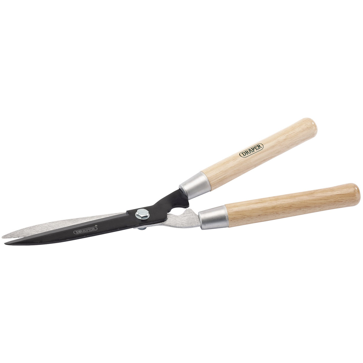 DRAPER 230mm Straight Edge Garden Shears with Ash Handles: Model No.GHS406SG