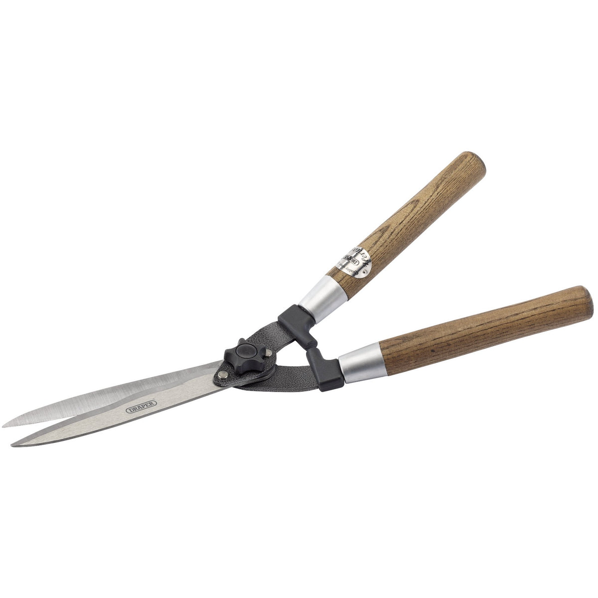 DRAPER Heritage Range 230mm Garden Shears with Wave Edges and FSC Certified Ash Handles: Model No.G1806G/HER/FSC