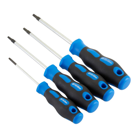 DRAPER 4 piece Soft Grip TX-STAR ; Screwdriver Set: Model No.865TX/4