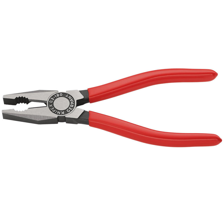 Knipex 180mm Combination Pliers : Model No.03 01 180 SBE