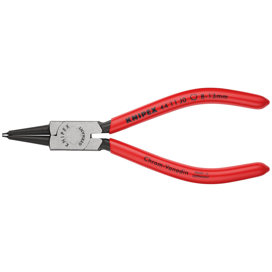 Knipex 8mm - 13mm J0 Straight Internal Circlip Pliers : Model No.44 11 J0