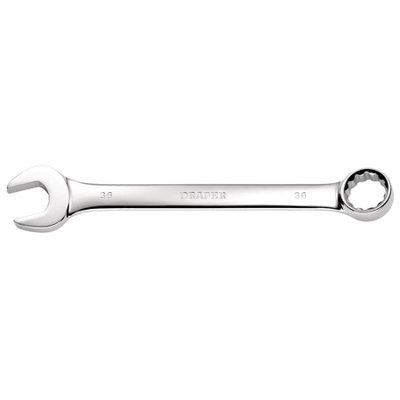 DRAPER 36mm Heavy Duty Long Pattern Metric Combination Spanner: Model No.8220 MM