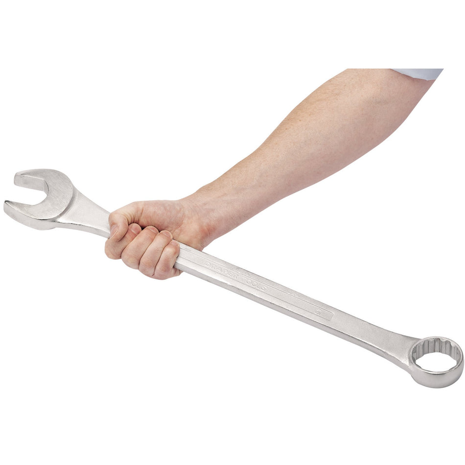 DRAPER 46mm Heavy Duty Long Pattern Metric Combination Spanner: Model No.8220 MM