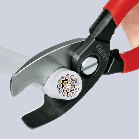 Knipex 200mm Copper or Aluminium Only Cable Shear : Model No.95 11 200