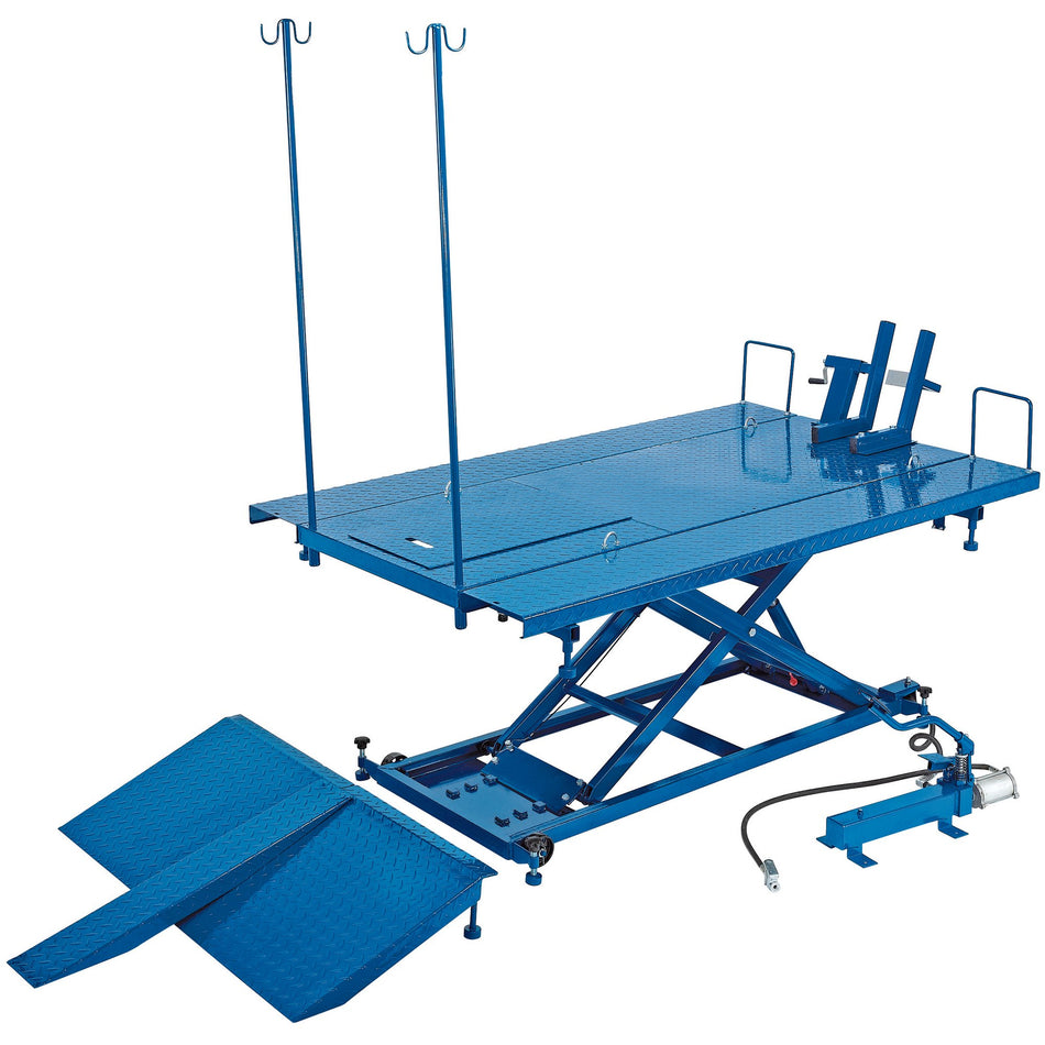DRAPER 680kg Pneumatic/Hydraulic Motorcycle/ATV Small Garden Machinery Lift: Model No.MCL4