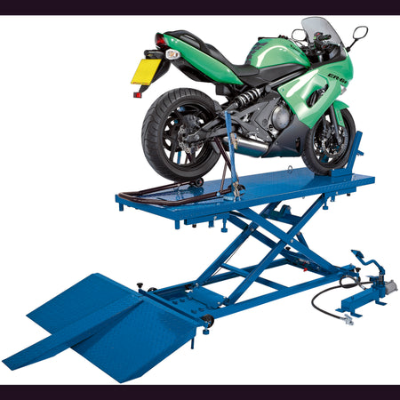 DRAPER 680kg Pneumatic/Hydraulic Motorcycle/ATV Small Garden Machinery Lift: Model No.MCL4