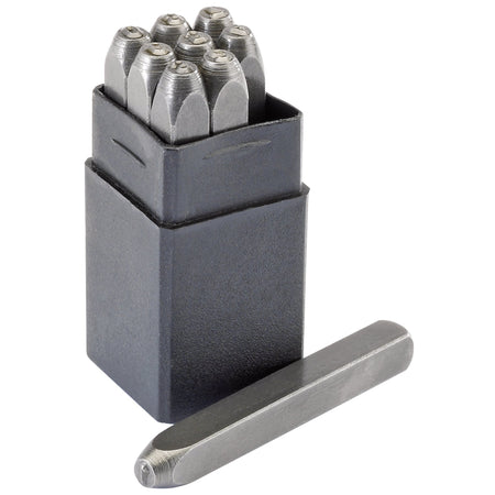 DRAPER 0 - 9 Number Stamp Set - Number Height 1/8in.: Model No.NS
