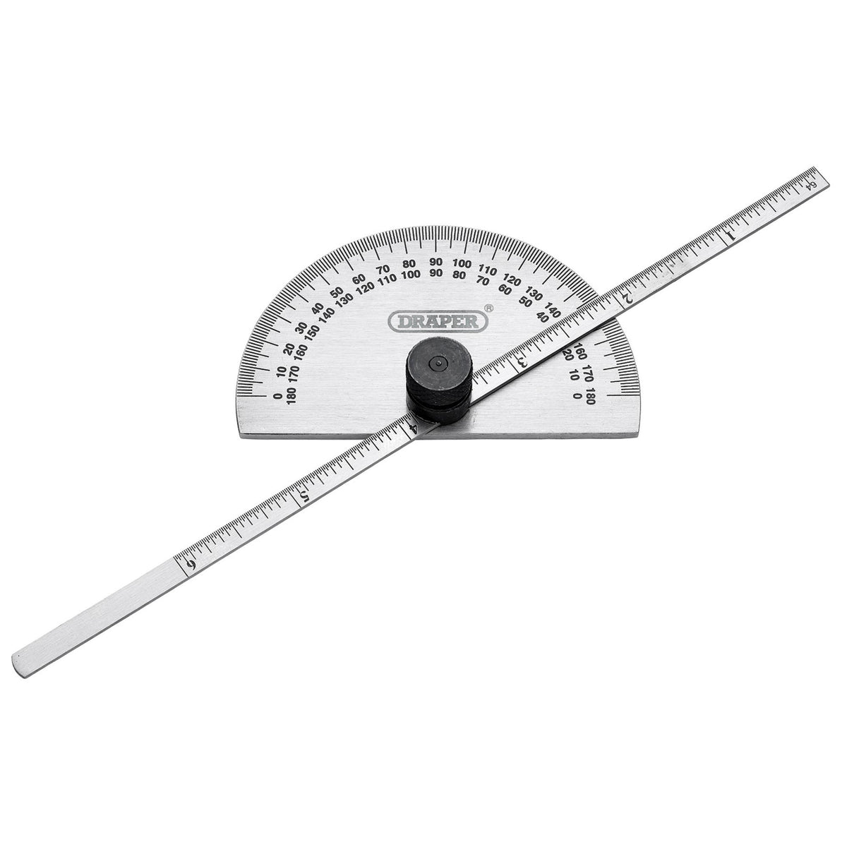 DRAPER Protractor with Depth Gauge: Model No.PDG
