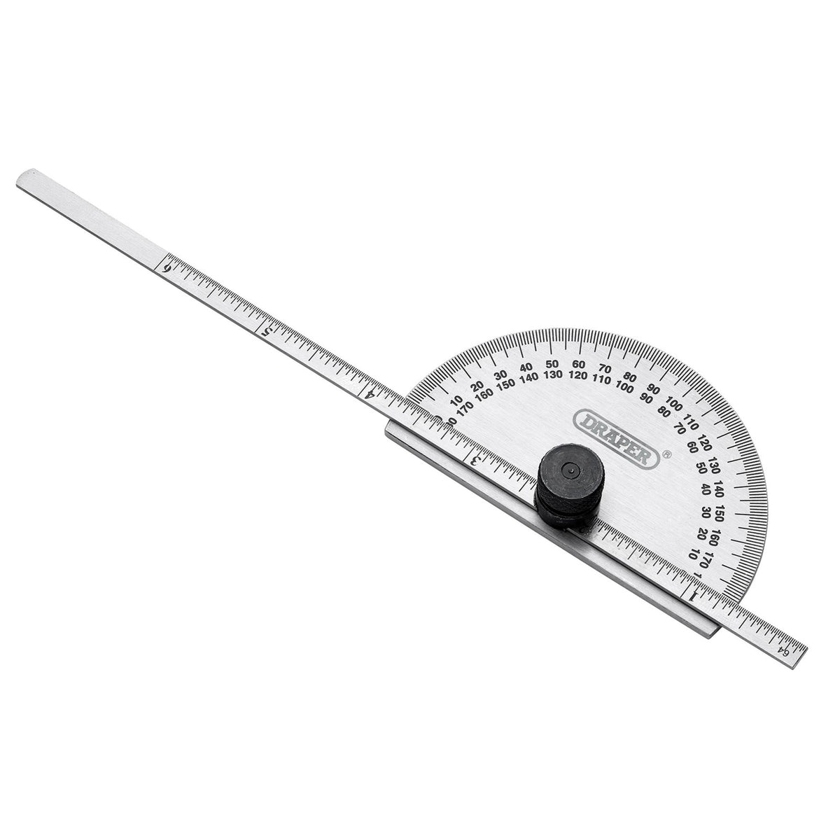 DRAPER Protractor with Depth Gauge: Model No.PDG