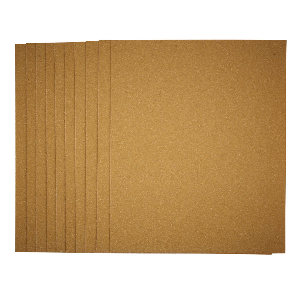 General Purpose Sanding Sheets, 230 x 280mm, 60 Grit (Pack of 10): Model No. HSSG