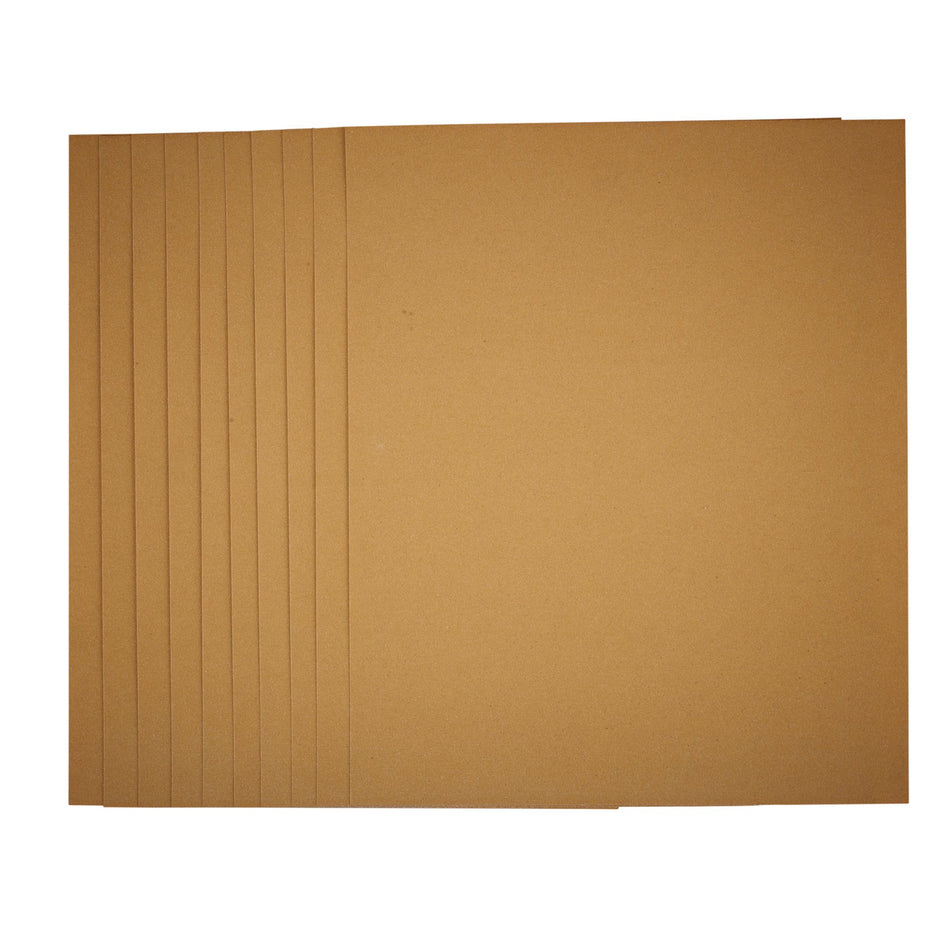 General Purpose Sanding Sheets, 230 x 280mm, 100 Grit (Pack of 10): Model No. HSSG