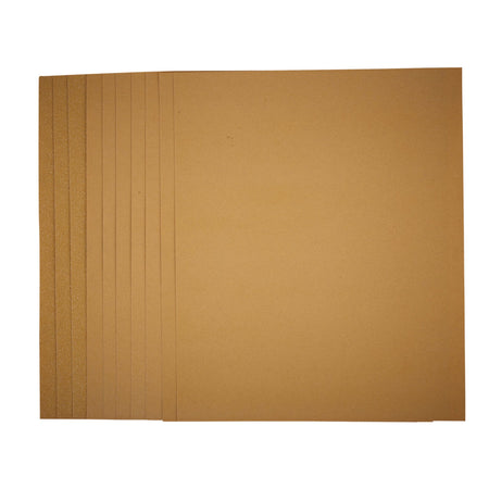 General Purpose Sanding Sheets, 230 x 280mm, Assorted Grit (Pack of 10): Model No. HSSG