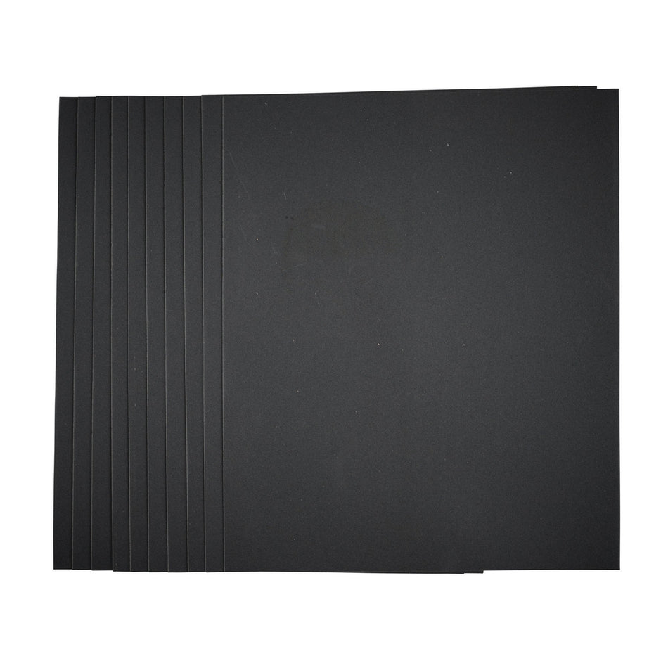 Wet and Dry Sanding Sheets, 230 x 280mm, 320 Grit (Pack of 10): Model No. HSSWD