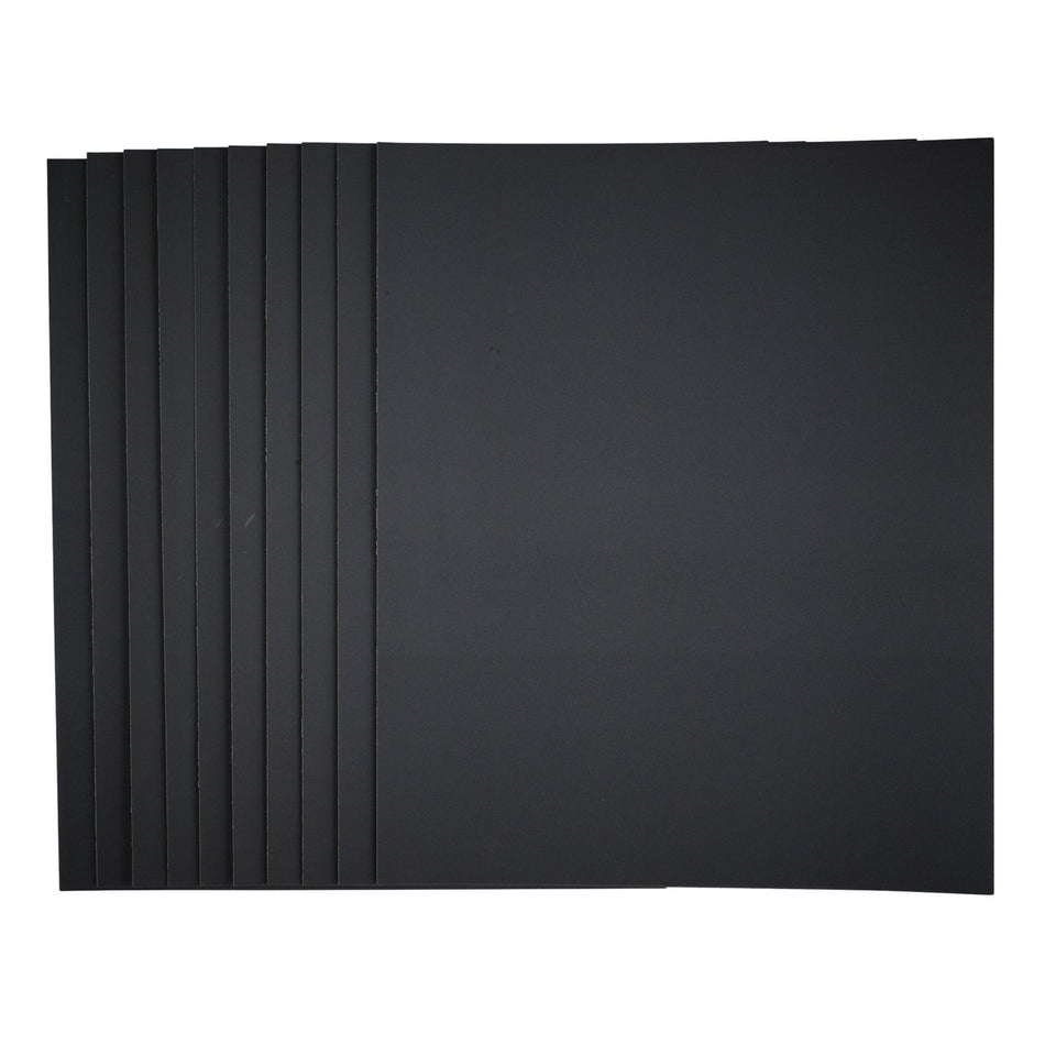 Wet and Dry Sanding Sheets, 230 x 280mm, 400 Grit (Pack of 10): Model No. HSSWD
