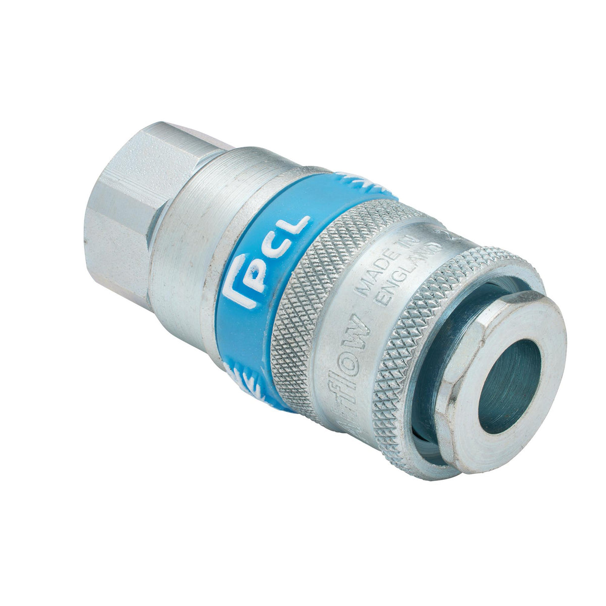 DRAPER 3/8in. Female Thread PCL Parallel Airflow Coupling (Sold Loose): Model No.A21EF02 BULK