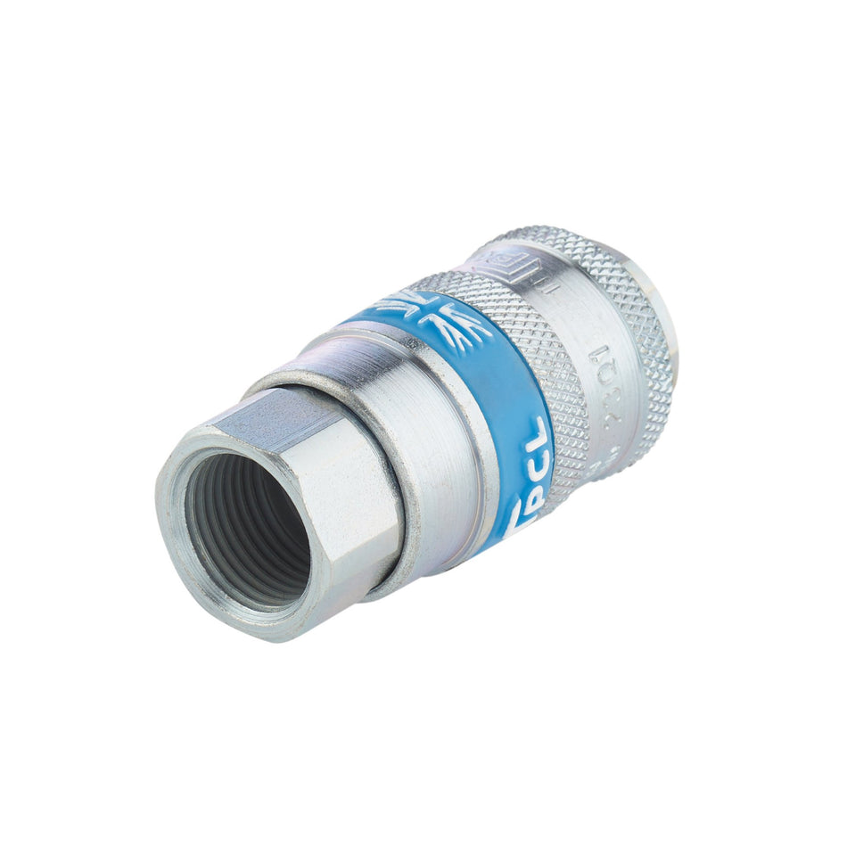 DRAPER 3/8in. Female Thread PCL Parallel Airflow Coupling: Model No.A21EF02 PACKED