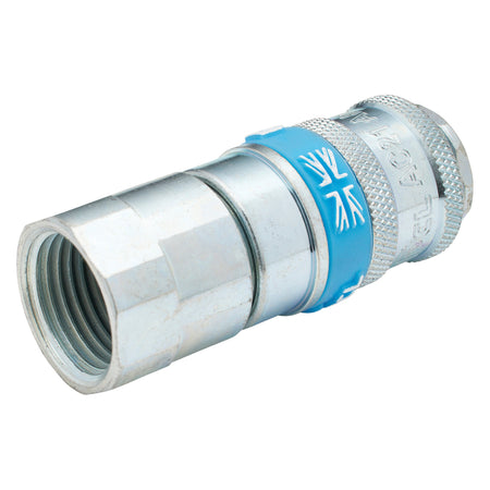 DRAPER 1/2in. Female Thread PCL Parallel Airflow Coupling (Sold Loose): Model No.A21JF02 BULK