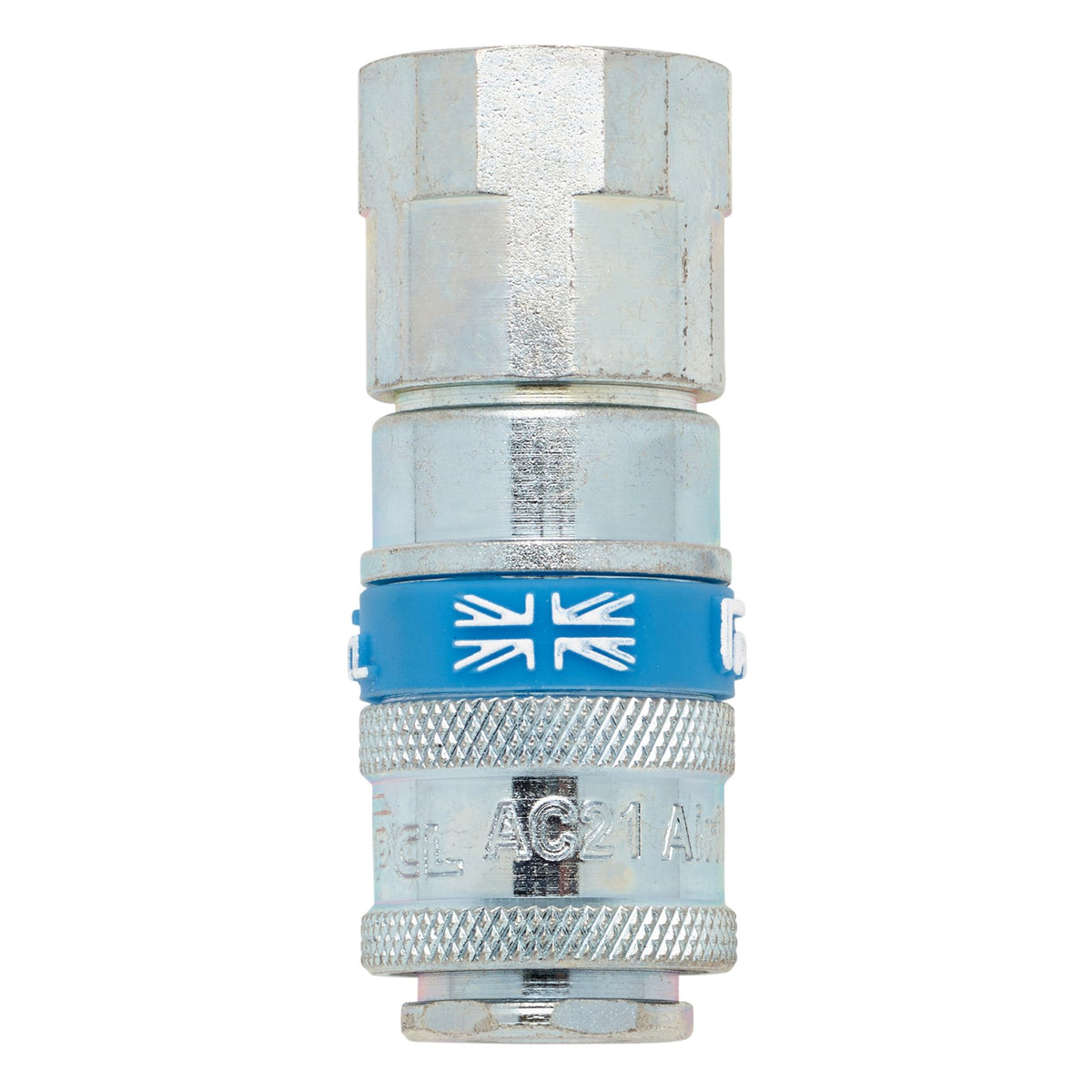 DRAPER 1/2in. Female Thread PCL Parallel Airflow Coupling (Sold Loose): Model No.A21JF02 BULK