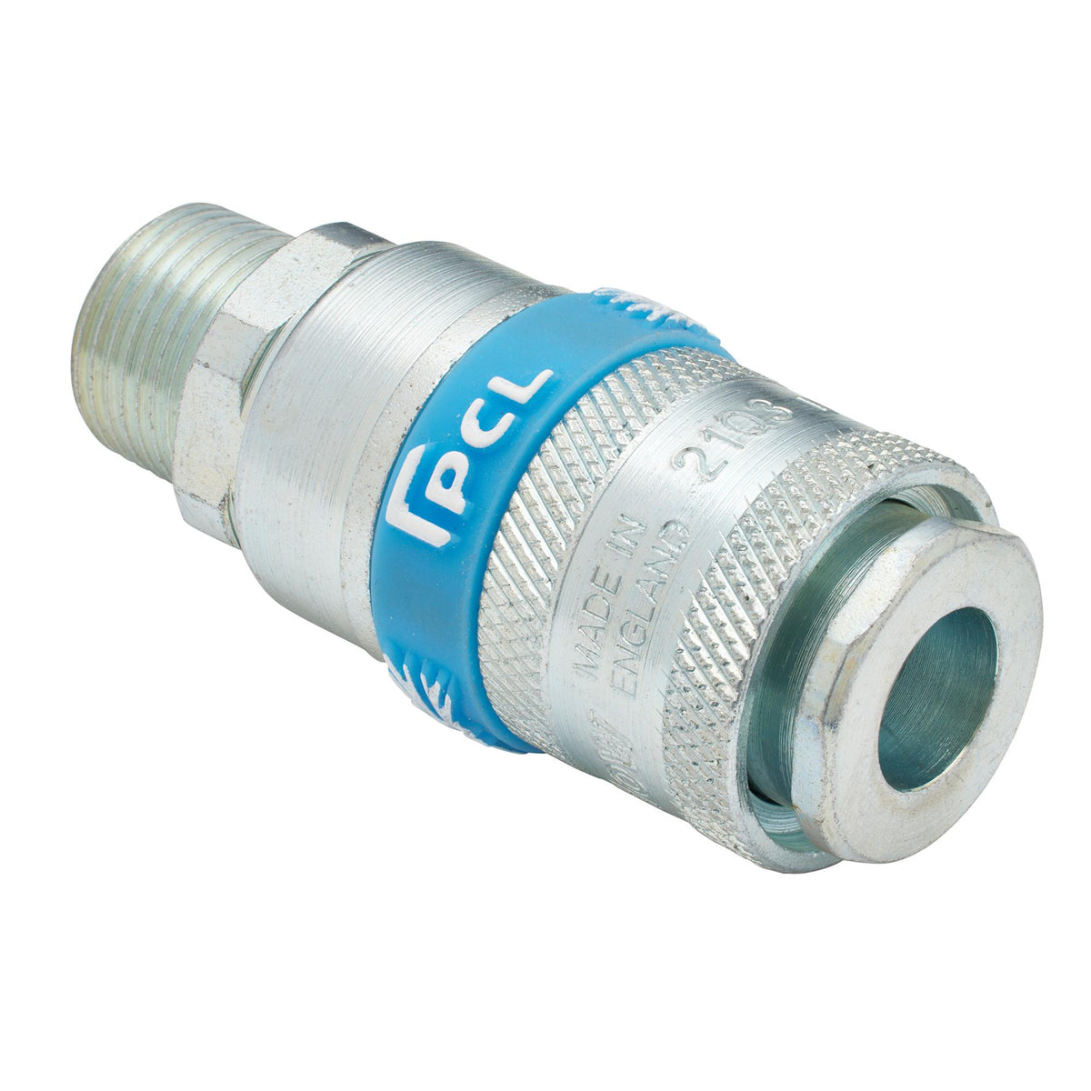 DRAPER 3/8in. Male Thread PCL Tapered Airflow Coupling (Sold Loose): Model No.A21EM02 BULK