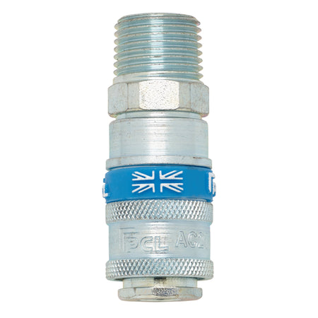 DRAPER 1/2in. Male Thread PCL Tapered Airflow Coupling (Sold Loose): Model No.A21JM02 BULK