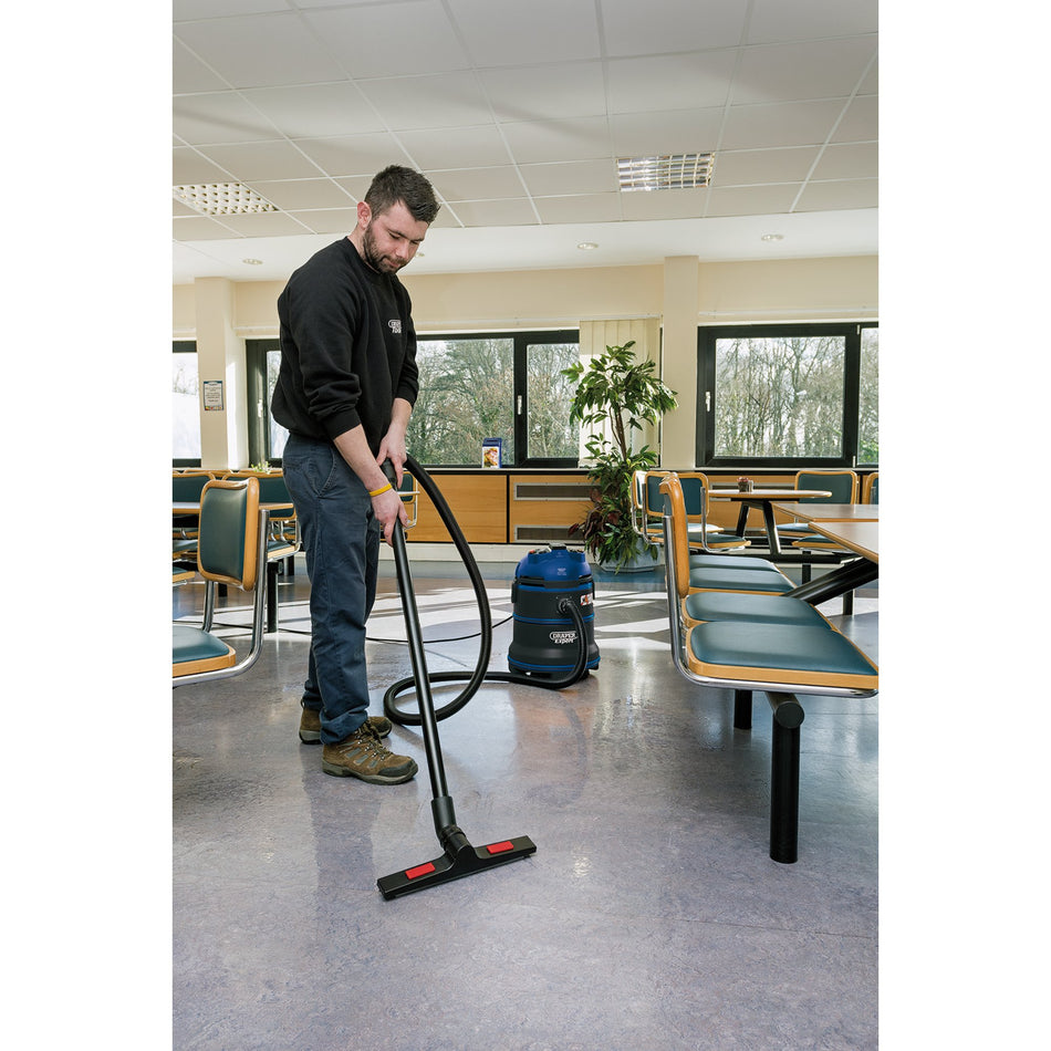DRAPER Expert 35L 1200W 230V M-Class Wet and Dry Vacuum Cleaner : Model No.WDV35LMC